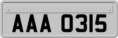 AAA0315