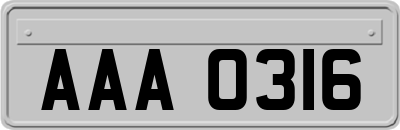 AAA0316