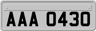 AAA0430