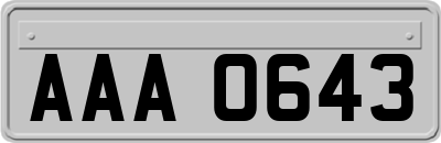 AAA0643