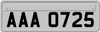 AAA0725