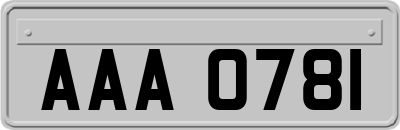 AAA0781