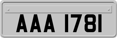 AAA1781