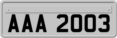 AAA2003