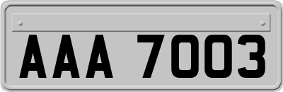 AAA7003