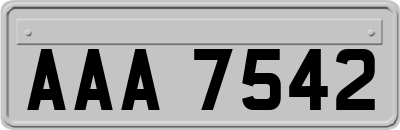 AAA7542