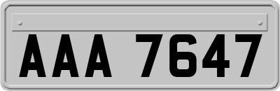 AAA7647