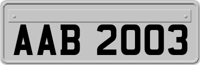 AAB2003