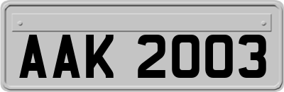 AAK2003