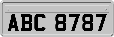 ABC8787