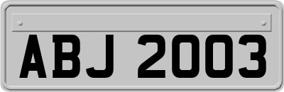 ABJ2003