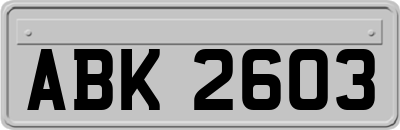 ABK2603
