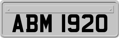 ABM1920