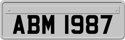 ABM1987