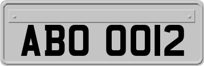 ABO0012