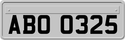 ABO0325