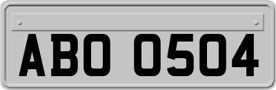 ABO0504