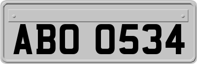 ABO0534