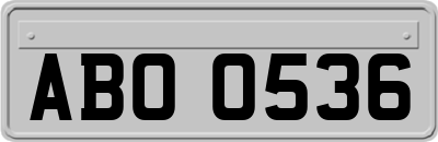 ABO0536