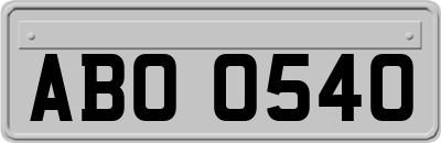 ABO0540