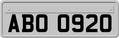 ABO0920