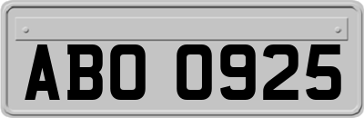 ABO0925