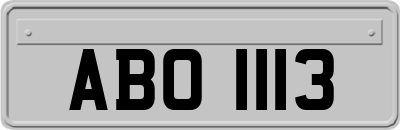 ABO1113