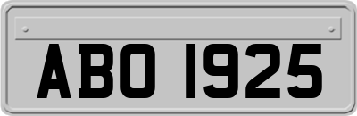 ABO1925