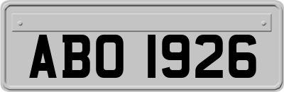 ABO1926