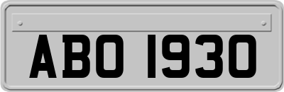 ABO1930
