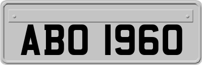 ABO1960