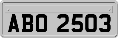 ABO2503