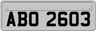 ABO2603