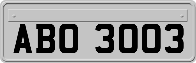 ABO3003