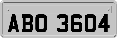 ABO3604