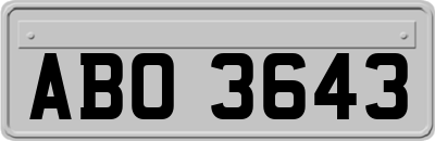 ABO3643