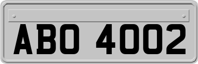 ABO4002