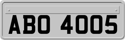ABO4005