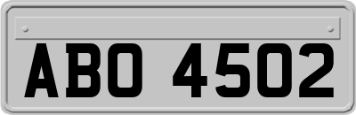 ABO4502