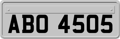 ABO4505