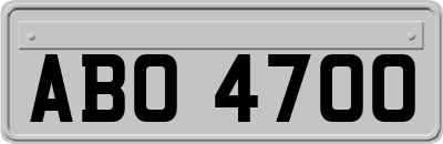 ABO4700