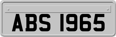 ABS1965