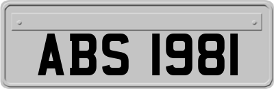 ABS1981