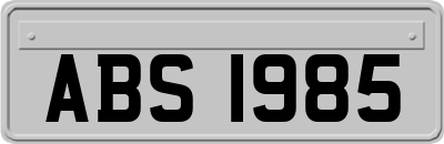 ABS1985