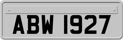 ABW1927