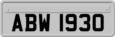 ABW1930