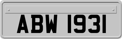ABW1931