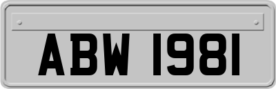 ABW1981