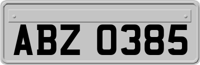 ABZ0385
