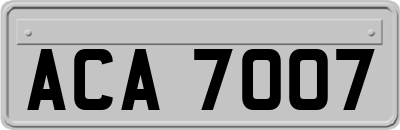 ACA7007